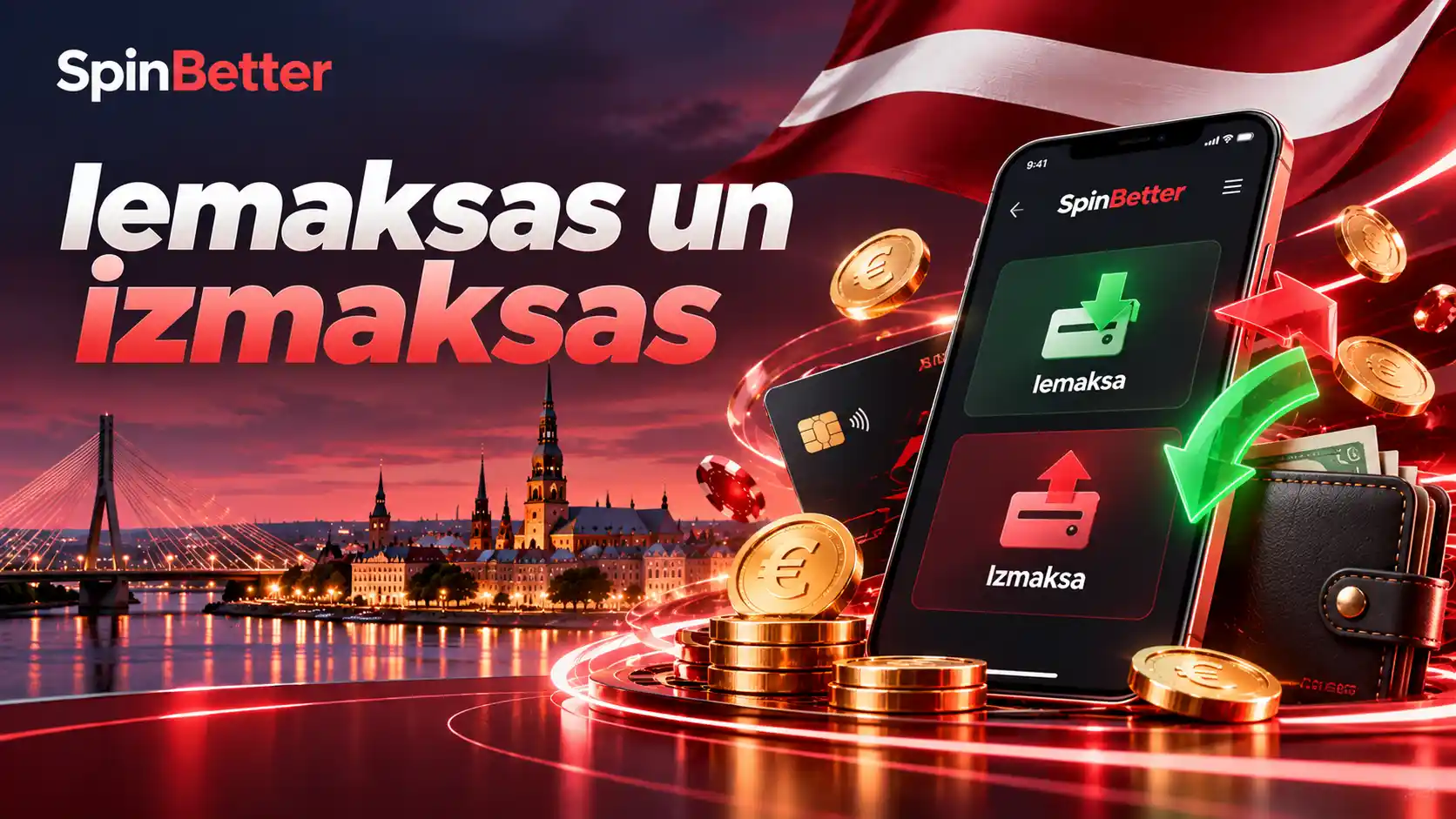 Iemaksas un izmaksas eiro: kases sadaļa